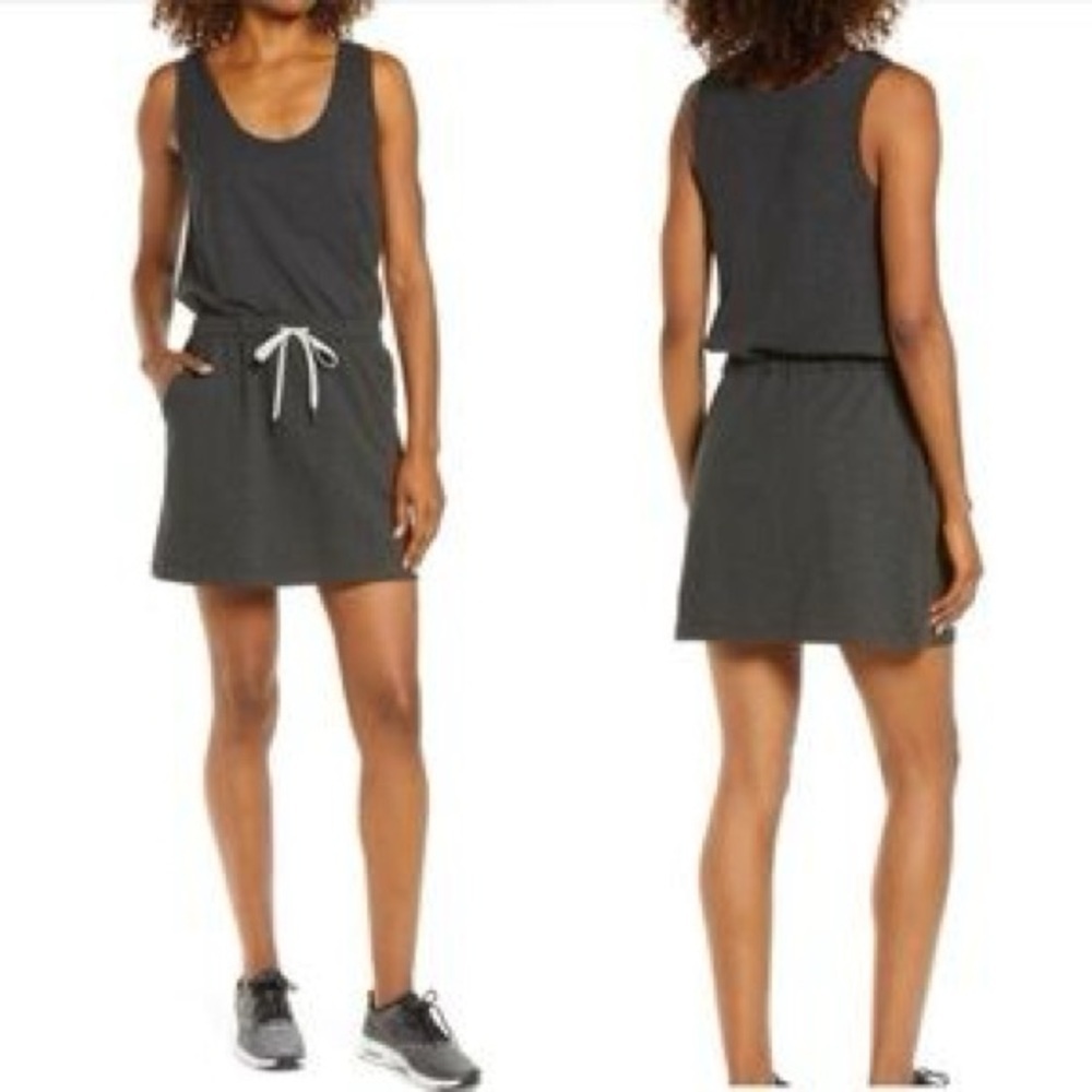 Zella Gwen Ponte Knit Sleeveless Dress Sz X-Small EUC